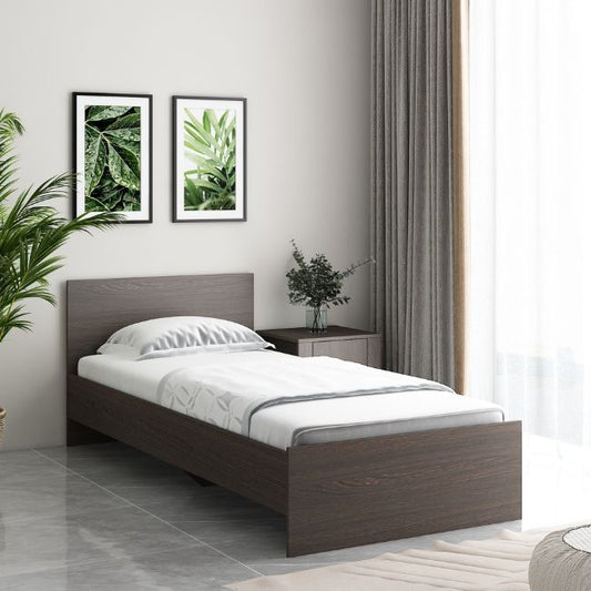 Urban Minimalist Platform Single Bed