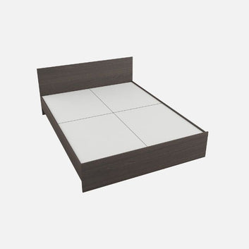 Urban Minimalist Platform Queen Bed