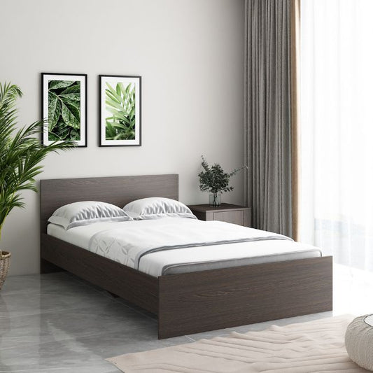 Urban Minimalist Platform Double Bed